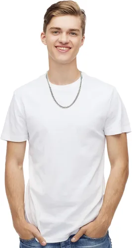 Vista 3 de 2025 Upgraded Cuban link for men,mens stainless steel silver chain chains necklace women ,hip hop jewelry cuba rope choker necklaces miami neck