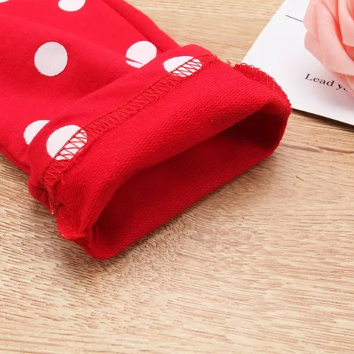 Vista 7 de Conjunto de ropa de bebé niña de 2 piezas de camiseta de manga larga pantalones