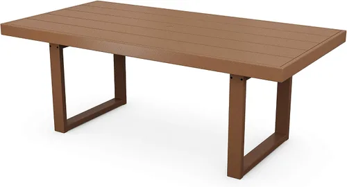 Vista 4 de POLYWOOD® Edge - Mesa de comedor, color negro