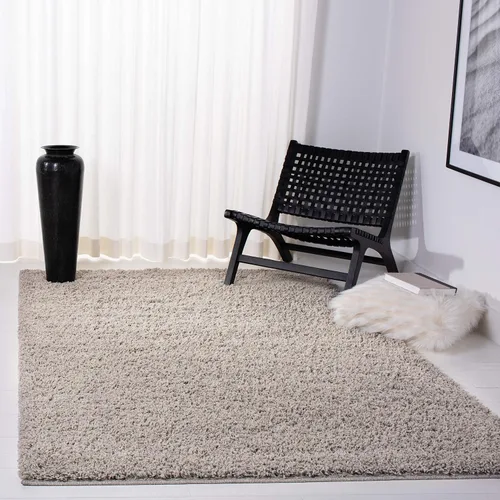 Vista 24 de SAFAVIEH Venus Shag Collection - Alfombra decorativa, 2 pies 2 pulgadas x 4 pies, color azul, diseño sólido, no desprende pelusa y de fácil cuidado