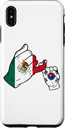 Vista 7 de iPhone 15 Parent and child Mexico and South Korea family Case