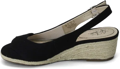 Vista 4 de LifeStride - Sandalia de cuña Socialite para mujer, alpargata