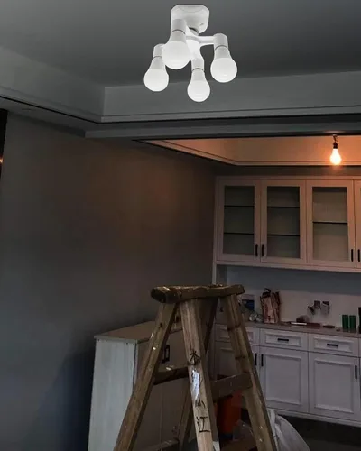 Vista 6 de Divisor de enchufe de bombilla, 4 en 1 E26/E27 adaptador de enchufe de bombilla múltiple, convertidor divisor de enchufe de luz para LED, bombillas