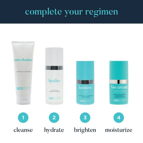 Vista 7 de NEOCUTIS Bio Cream Firm Riche - Crema suavizante y tensora extra hidratante - Crema facial antienvejecimiento para día y noche - Para tonos de piel