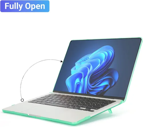 Vista 8 de mCover Funda compatible solo con computadora portátil MacBook Air 2022 o posterior de 13.6 pulgadas