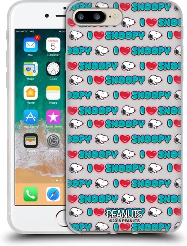 Vista 215 de Head Case Designs Funda de gel con licencia oficial de Peanuts Beach Surf Snoopy Boardwalk Airbrush [protección de grado militar] compatible
