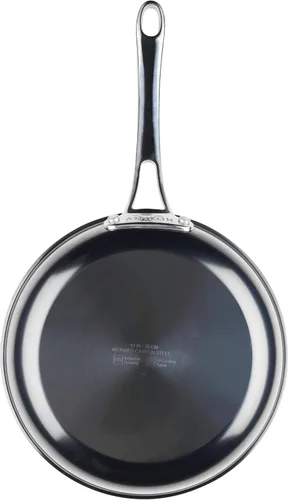 Vista 13 de Anolon EverLast N2 - Sartén de acero al carbono, 10 pulgadas, color negro