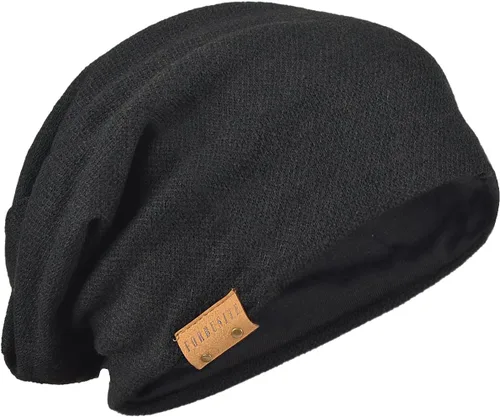 Vista 128 de FORBUSITE Gorro de punto largo holgado para hombre para verano e invierno, de gran