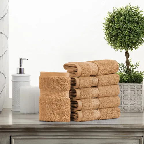 Vista 159 de BNM Toallas de Algodón Egipcio de Peso Pesado, Ideales para Baño, Ducha, Spa, Hotel, 800 GSM, Toallas Faciales/de Aseo, Toallas de Mano, Toallas