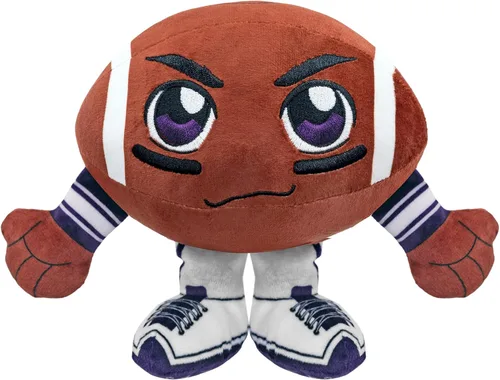 Vista 22 de Bleacher Creatures Alabama Crimson Tide Kuricha - Peluche de fútbol sentado de 8 pulgadas, suave inspirado en Chibi