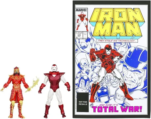 Vista 2 de Silver Centurion vs. Mandarin - Figura de acción de cómic #225, paquete de 2