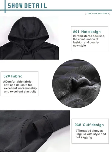 Vista 4 de NUFR Sudadera unisex con capucha con estampado 3D de Bad Bunny para hombres y mujeres