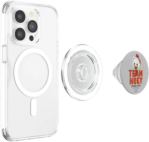 Vista 4 de Disney DuckTales Team Huey Red Retrato PopSockets MagSafe PopGrip para iPhone