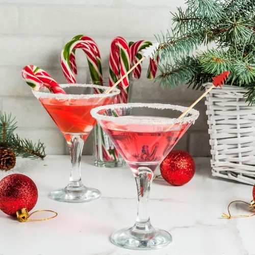 Vista 7 de 100 palillos de cóctel de árbol de Navidad con copos de nieve de 4.7 pulgadas de largo, palillos de frutas, sándwich de aperitivo, brochetas