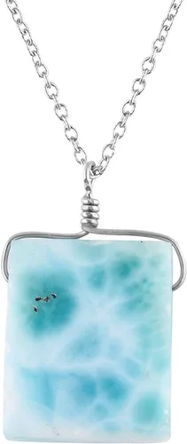 Vista 19 de OdrillionGems Collar de plata de ley 925 para mujer, piedras preciosas