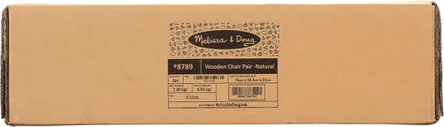 Vista 6 de Melissa & Doug - 2 unidades de sillas en madera