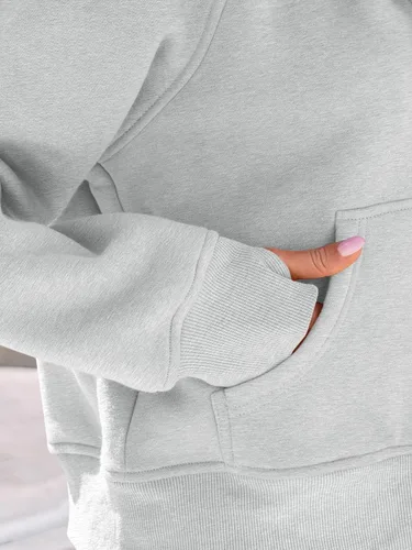 Vista 5 de AUTOMET Sudaderas con capucha y cremallera para mujer, chaquetas de forro polar, sudaderas de gran tamaño, trajes de moda de otoño, suéteres 2024
