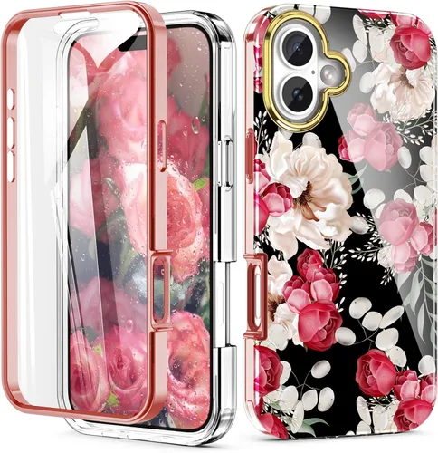 Vista 62 de Bonita funda de mármol para iPhone 11 Pro Max de 6.5 pulgadas, fabricada con protector de pantalla, ligera y elegante, cuerpo completo, a prueba
