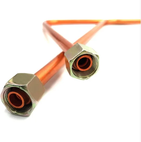 Vista 5 de Tubo de escape de compresor de aire de 1.77 pulgadas de repuesto para bomba de aceite, longitud flexible y resistente para reparación de accesorios