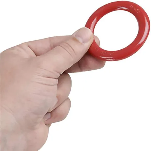 Vista 5 de Anillos de lanzamiento rojos plásticos, anillo o del carnaval de 2" pulgadas