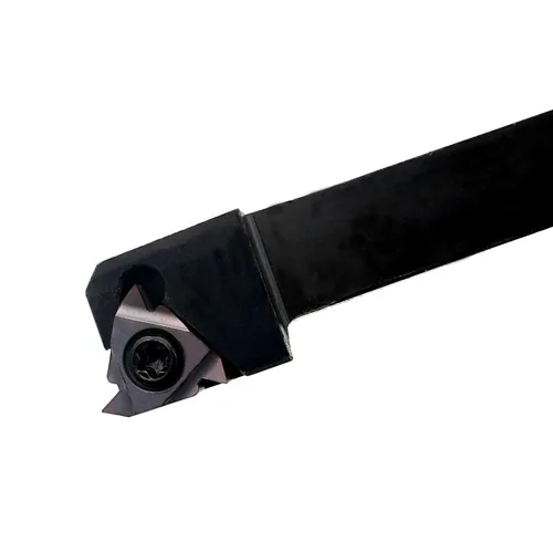 Vista 5 de 1/2inch Shank SER1212H16 Threading Tool Holder Right Hand External Threading with 10pcs 16ER AG60 Threading Carbide Inserts for Stainless Steel