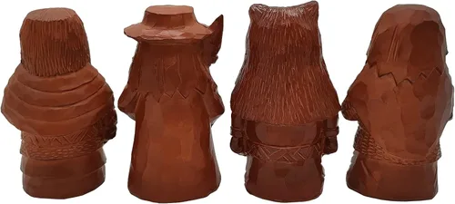 Vista 7 de Estatua de los dioses nórdicos Odin Thor Tyr Ulfhednar, estatuas de mitología vikinga nórdica, decoración pagana nórdica para el hogar, oficina