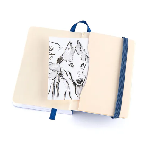 Vista 2 de Cuaderno de bocetos Travelers Dot Grid Pentalic Art, libre de ácidos