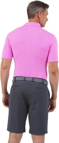 Vista 8 de IBKUL Polo de manga corta para hombre con protección solar UPF 50+ Icefil Cooling Tech Mini Check 94754