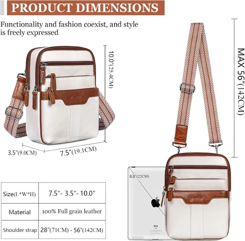Vista 4 de Bolsos cruzados para mujer