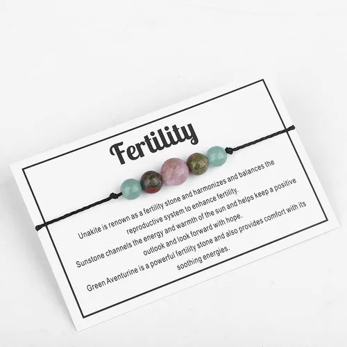 Vista 3 de Caiyao Pulsera de cristal curativo para mujeres y hombres, pulsera de cuentas de cristal curativo con ojo de tigre, amatista de 7 chakras, pulsera