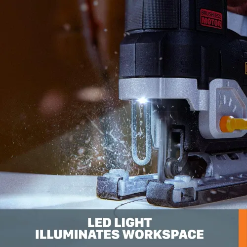 Vista 7 de Worx NITRO - Rompecabezas inalámbrico Power Share de 20 V con motor sin escobillas, WX542L (batería y cargador incluidos)