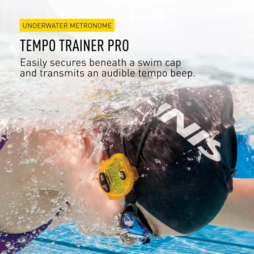 Vista 2 de FINIS Tempo Trainer Pro - Metrónomo de natación audible impermeable - Tempo de brazada ajustable - 3 modos de entrenamiento