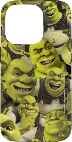 Vista 17 de Funda para iPhone 16 Shrek Group Shot Faces