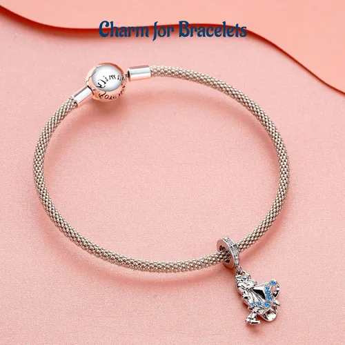 Vista 49 de Amufer S925 Charms for Women, compatible with Pandora Bracelets and Necklaces, Jewelry Gift