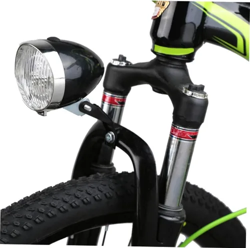 Vista 3 de 2 unids retro bicicleta luces vintage bicicleta faro recargable LED bicicleta luz bicicleta faros para lámpara de cabeza