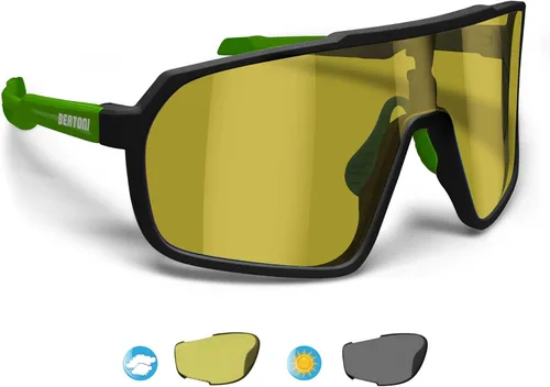 Vista 13 de Bertoni Deportes Ciclismo MTB Gafas De Sol Hombres Mujeres Antivaho Lente Óptica RX Portador Acc. - GEMINI NUEVO