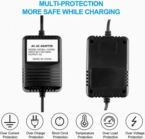 Vista 3 de AC Adapter Compatible with Uniden Bearcat BC144XL BC145XLT-1 BC278CLT Scanner Radio Receiver Scanning Receivers Calss 2 Power Supply Cord Cable Wall