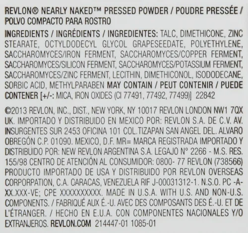 Vista 2 de Revlon Polvo prensado Nearly Naked - Ligero - 0.28 oz