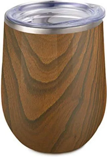 Vista 31 de Vaso de vino Maars Bev sin soporte de con paredes dobles aislantes al vacío de acero inoxidable de 12 onzas, Fucsia