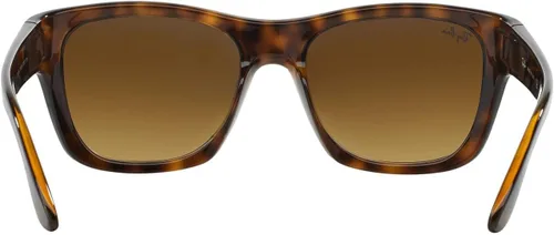 Vista 7 de Ray-Ban Gafas de sol unisex con montura Habana ligera, lentes degradadas marrones, 2.087 in