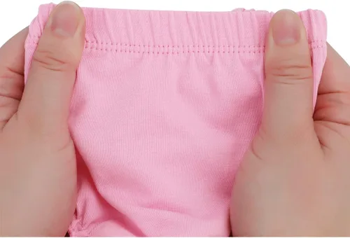 Vista 7 de Century Star Fundas de pañales con volantes para bebés y niñas, de algodón, para bebés, niñas, ropa