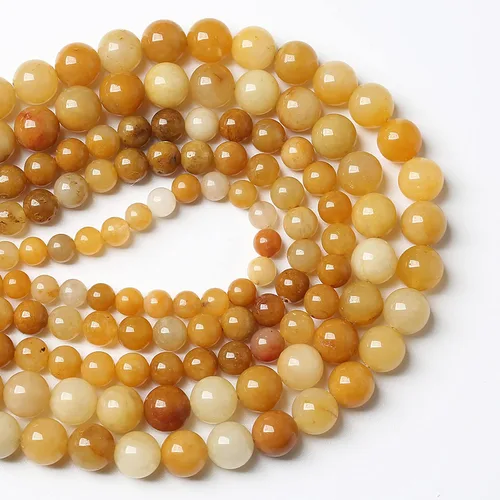 Vista 117 de 100 cuentas de piedra multicolor natural de 0.236 pulgadas (0.236 in), cuentas espaciadoras sueltas redondas para hacer pulseras, collares, aretes