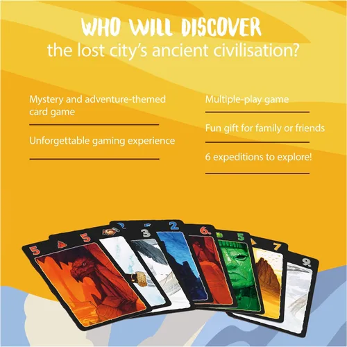 Vista 4 de Juego de cartas Lost Cities (Exploradores)