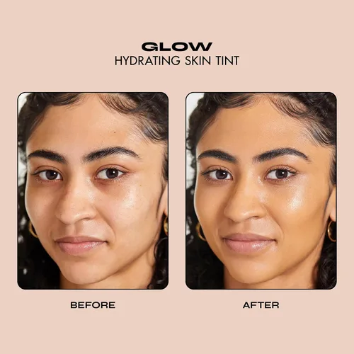 Vista 3 de Milani Tinte hidratante para la piel Glow - de medio a oscuro, acabado brillante, cobertura ligera, libre de crueldad