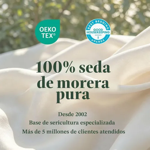 Vista 9 de THXSILK Funda de almohada 100% seda de morera para la salud del cabello y la piel, funda de almohada suave y lisa con cremallera oculta, ambos lados