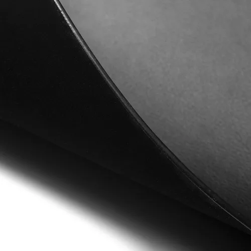 Vista 3 de Nekmit Esterilla protectora y secante para escritorio, de cuero, 34" x 16", Negro
