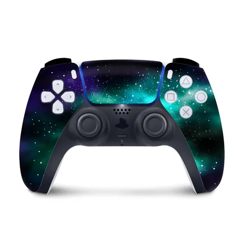Vista 3 de PS5 Galaxy Skin for PlayStation 5 Console and 2 Controllers, MILKY WAY skin Vinyl 3M Decal Stickers Full wrap Cover (Disk Edition)