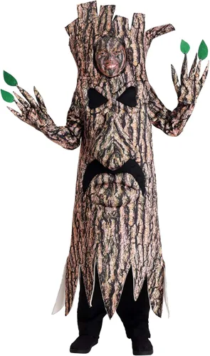 Vista 2 de Disfraz de árbol aterrador para niño