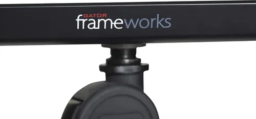 Vista 10 de Gator Frameworks Soporte múltiple para sujetar a (4) micrófonos con cable o inalámbrico (GFW-MIC-4TRAY)