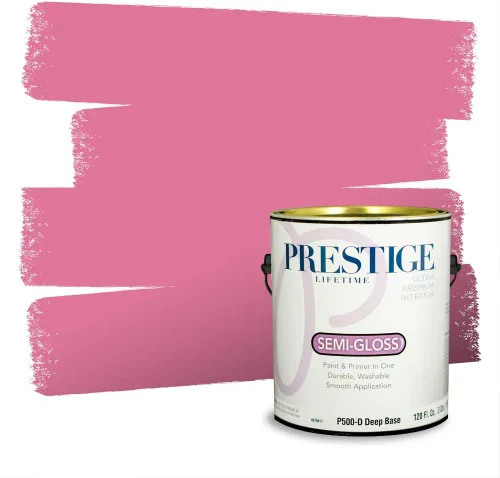 Vista 13 de Prestige Paints Pintura exterior e imprimación en uno, 1 galón, plano, coincidencia comparable de Valspar* Amber Rose*